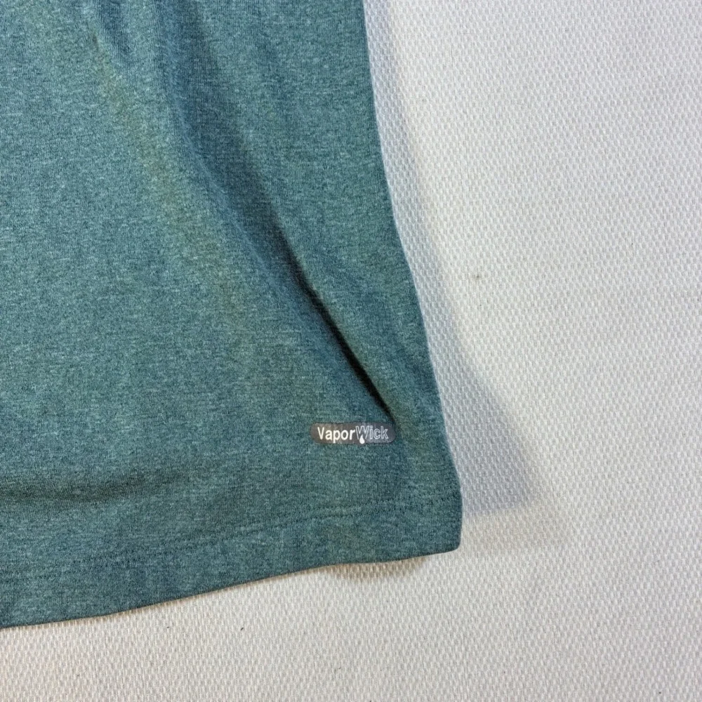 The‎ North Face Women's Medium 1/4 Zip Pullover VaporWick Teal Green Performance